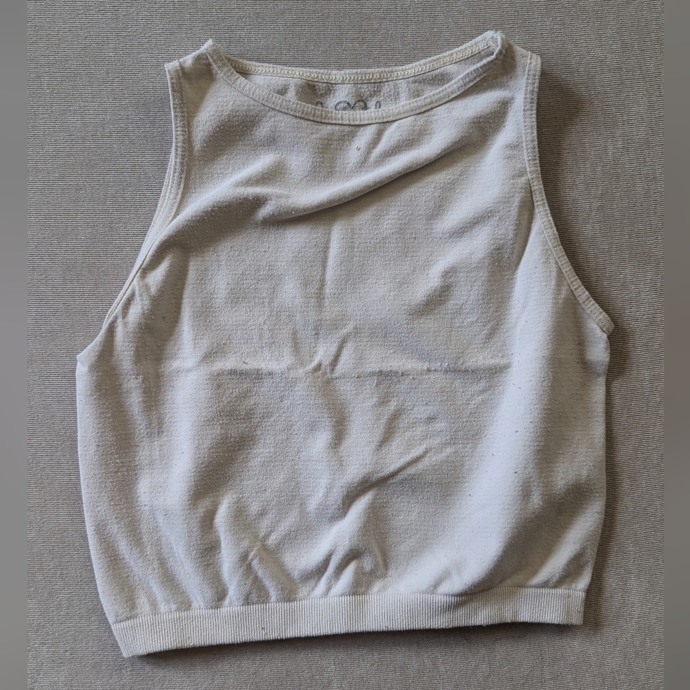 Intimately Free People High Neck Ribbed Crop in xs/s